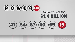 14B Powerball jackpot winning numbers [upl. by Imac]