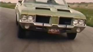 BUD LINDEMANN ROAD TEST 1971 OLDSMOBILE 442 W30 CONVERTIBLE [upl. by Wehttan]