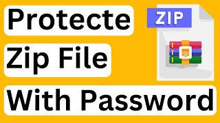 How to Create a Password Protected Zip File  Easy to Follow [upl. by Oran]