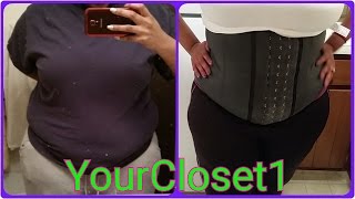 Plus Size Waist Training  Melt Stomach Fat  YourCloset1 [upl. by Ttennaej741]