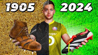 Werelds Oudste vs Nieuwste Voetbalschoenen [upl. by Warfore508]