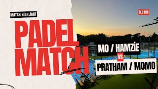 Mo  Hamzie vs Pratham  Momo Padel Game [upl. by Alyson]