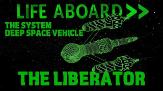 Life Aboard The System Deep Space Vehicle  The Liberator  Spaceship Breakdown Blakes7 [upl. by Fillian]