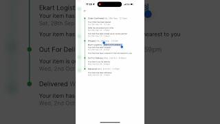 Flipkart delivery delay problem solvedshorts flipkart delay iphone15 iphone telugu ytshorts [upl. by Yessak]