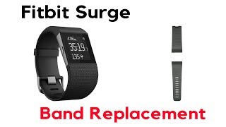 Tutorial How To Replace Broken Wrist Band On Fitbit Surge [upl. by Muslim]