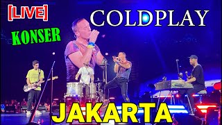 LIVE FULL Konser COLDPLAY JAKARTA  Music of the Spheres World Tour [upl. by Fawcette392]