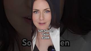 Soft Spoken ASMR Tailor Shirt Crinkle Sounds roleplay softspoken asmr softspokenasmr pov [upl. by Rimidalv]