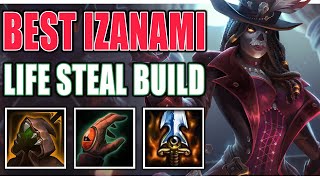 THIS NEW IZA BUILD IS INSANE  Smite Izanami Adc Gameplay [upl. by Salkin706]