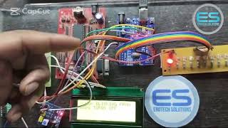 Leds Control 20x4 LCD Embedded Multiple Controllers Arduino controller [upl. by Lura]