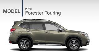 2020 Subaru Forester Touring  Model Review [upl. by Essyla]