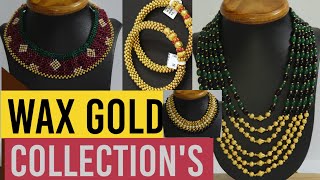 WAX GOLD COLLECTIONS EDASSERY JEWELLERY KALADY [upl. by Leroy]