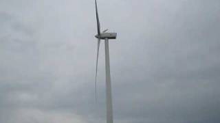 Wind turbine with broken blade [upl. by Amuh404]