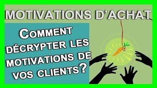 Mobile dAchat  Comment trouver les BESOINS et MOTIVATIONS dAchat Client [upl. by Ellemac360]