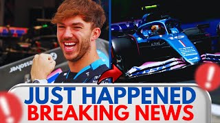 Pierre Gasly extends contract with Alpine  f1 news [upl. by Otho309]