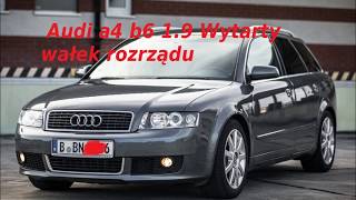 Wytarty wałek rozrządu AUDI A4 B5 B6 A6 C5 19 TDI Odgłosy z filtra powietrza [upl. by Dutch]