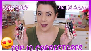 TOP 10 CORRECTORES  LOW COST Y ALTA GAMA [upl. by Akeenahs647]