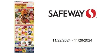 Safeway Weekly Ad US  11222024  11282024 [upl. by Urban]