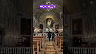 OLD CHURCH IN MONTREAL ⛪️✝️🤩🤲🙏🧎‍♀️‍➡️ shorts travelvlog travelideas religion tourism [upl. by Siskind]