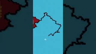 Building Kosovo in 3 Scales kosovo kosova maps flags minecraft [upl. by Cash766]