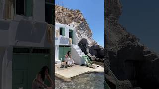 📍villa in Milos kikladhes greece 🇬🇷 shorts milos [upl. by Nette]