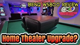 BenQ W5800 Review  The top of the line projector from BenQ [upl. by Marder]