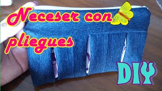 Neceser o cosmetiquera TELAS RECICLADAS [upl. by Moore441]