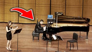 Pianist STUNS Audience With Sacrilegious Four Seasons Vivaldi Dubstep Remix [upl. by Enahc71]