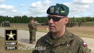 SABER STRIKE 2015 OPENING CEREMONY  POLAND [upl. by Okin]