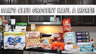 Sams Club Grocery Haul Chocolate Probiotics Teeth Whitening at Home and More [upl. by Acie]