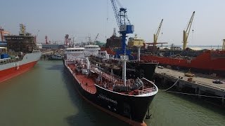 Bitumen Tanker quotSAN BACCOquot  Sea Trials AVIC Shipyard [upl. by Nosle]