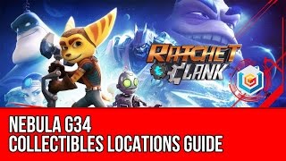 Ratchet amp Clank 2016 Nebula G34 Collectibles Locations Guide All HolocardsRaritaniumGold Bolts [upl. by Marguerita]