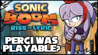 Perci Was Playable in Sonic Boom Rise of Lyric Wii U Rumor Unconfirmed [upl. by Sadinoel]