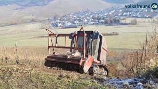 Mulchraupe bei Veldenz im Einsatz [upl. by Pietro]