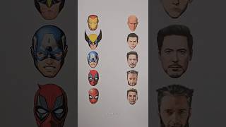 The Avengers matching puzzle🧩 deadpool3 shorts viral art [upl. by Jordan]