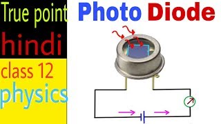 🔴 Photodiode in hindi  for class 12 [upl. by Oedama]