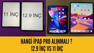 HANGİ iPAD PRO ALINMALI  11 İNÇ VS 129 İNÇ KARŞILAŞTIRMASI [upl. by Enileme]