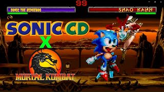 Mortal Kombat Theme  6290 mix Sonic CD MASHUP [upl. by Leamaj795]