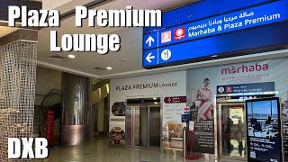 Plaza Premium Lounge  Dubai International Airport  Lounge Experience [upl. by Oilasor]