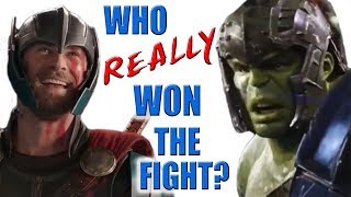 Thor VS Hulk  Who REALLY Won the Fight [upl. by Gerson]