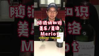 讲解国际主流红葡萄酒品种：美乐美洛 Merlot [upl. by Hemphill]