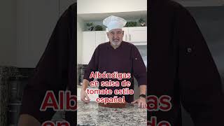 Albóndigas ÉPICAS en salsa de tomate español [upl. by Hillard]