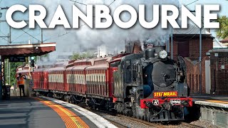 First Steam Train to Cranbourne in Over a DECADE Steamrails Dandenong Steam Shuttles  A2 986 [upl. by Tecu]