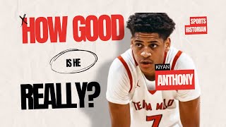 How GOOD is Kiyan Anthony REALLY Carmelo Anthonys Son [upl. by Langdon]