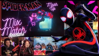 Spiderman Ending Scene REVEAL Spider Man Across the SpiderVerse Mash up [upl. by Skrap]