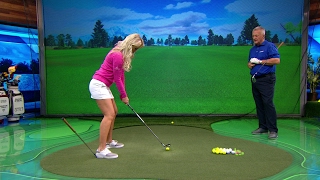 School of Golf Drop It Before You Pop It Weight Transfer Drill  Golf Channel [upl. by Hitoshi]