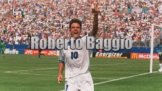 The Greatest Dribblers in Football History • Roberto Baggio [upl. by Anehc]