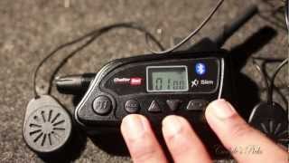 Chatterbox x1 slim motorcycle 2 way radio Unboxing and feature overview [upl. by Tehc]