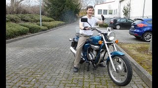 Daelim VT 125 Evolution  Erster Startversuch 2018  kurze Testfahrt [upl. by Danella]