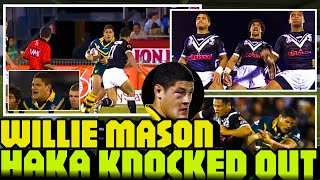 Footy Willie Mason has recall controversial time called out for disrespecting the New Zealand Haka [upl. by Narok630]