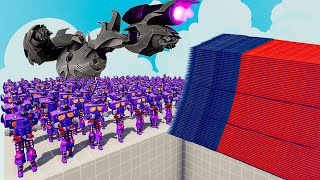 200x MEGATRON  1x GIANT vs EVERY GOD  Totally Accurate Battle Simulator TABS [upl. by Clayborn496]